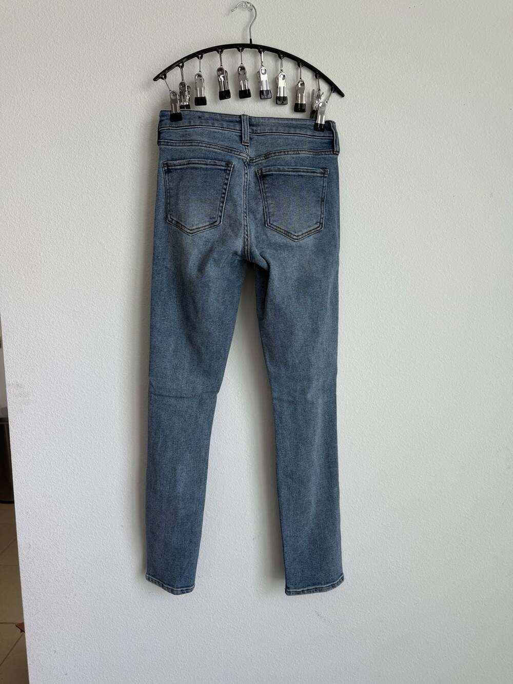 Fashion Nova Distressed High Rise Skinny Jeans - Picture 5 of 6